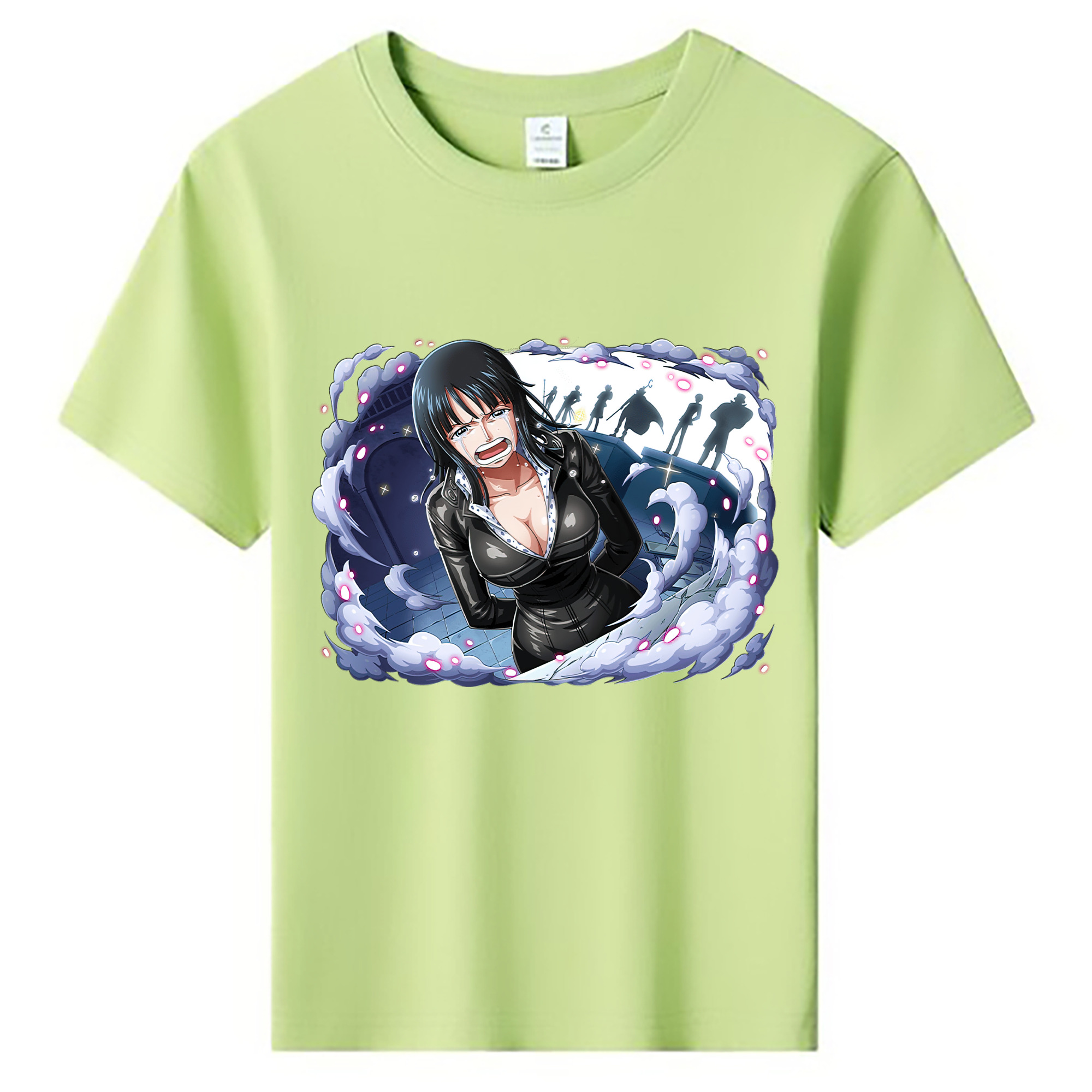 ワンピース ニコ・ロビン ONE PIECE Nico Robin 綿100％キッズTシャツ（フロントプリント）